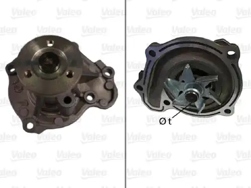 водна помпа, охлаждане на двигателя VALEO 506717