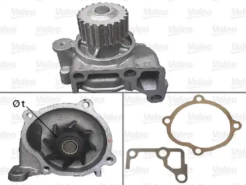 водна помпа, охлаждане на двигателя VALEO 506880