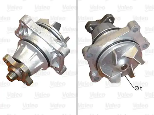 водна помпа, охлаждане на двигателя VALEO 506903