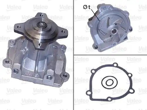 водна помпа, охлаждане на двигателя VALEO 506904