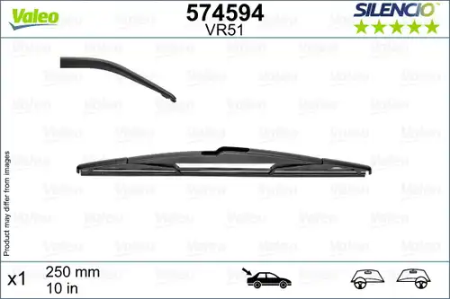перо на чистачка VALEO 574594