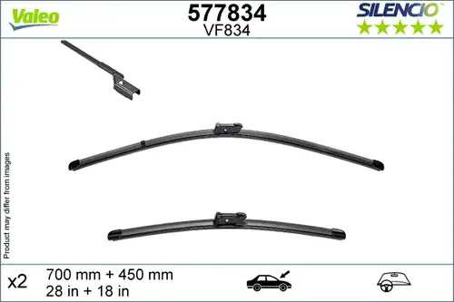 перо на чистачка VALEO 577834