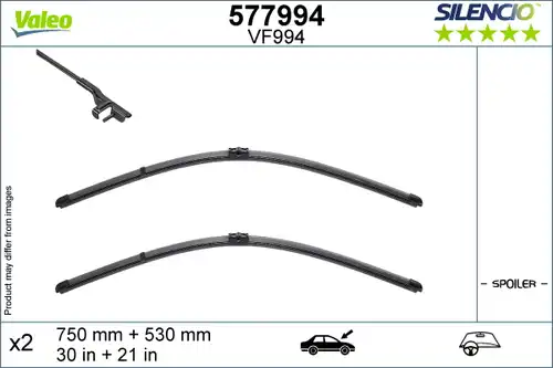 перо на чистачка VALEO 577994