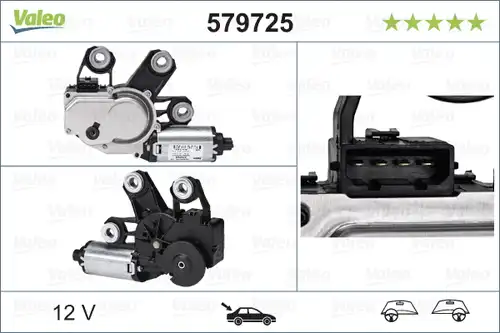 двигател на чистачките VALEO 579725
