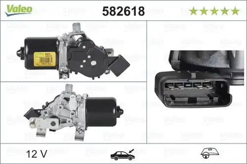 двигател на чистачките VALEO 582618