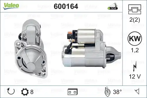 стартер VALEO 600164