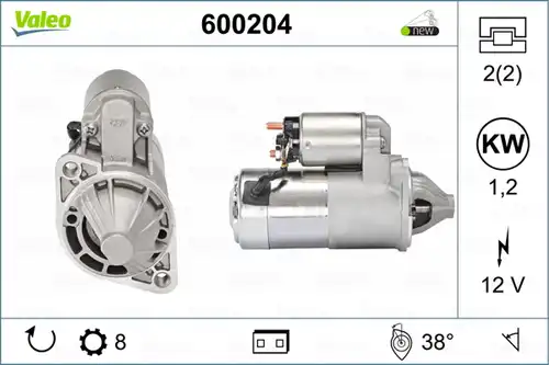 стартер VALEO 600204