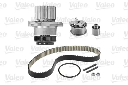 водна помпа+ к-кт ангренажен ремък VALEO 614504