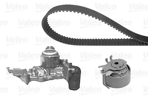 водна помпа+ к-кт ангренажен ремък VALEO 614505