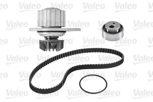 водна помпа+ к-кт ангренажен ремък VALEO 614511