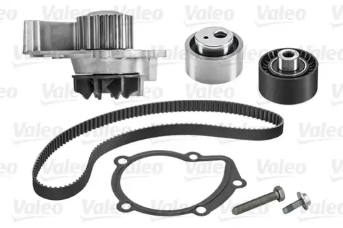 водна помпа+ к-кт ангренажен ремък VALEO 614512