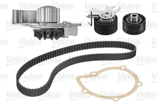 водна помпа+ к-кт ангренажен ремък VALEO 614513