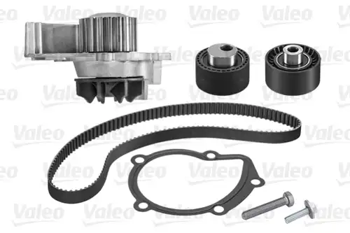 водна помпа+ к-кт ангренажен ремък VALEO 614516