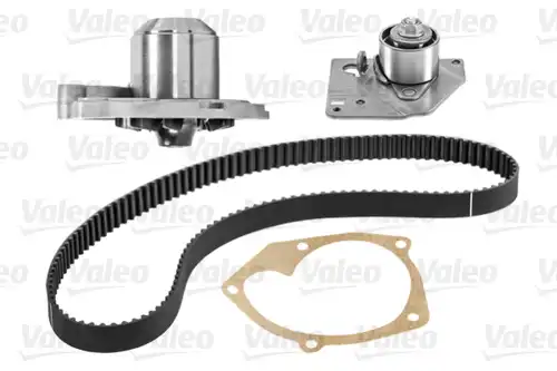 водна помпа+ к-кт ангренажен ремък VALEO 614517
