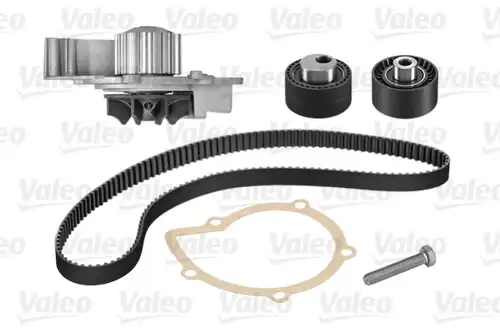 водна помпа+ к-кт ангренажен ремък VALEO 614531
