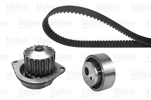 водна помпа+ к-кт ангренажен ремък VALEO 614534