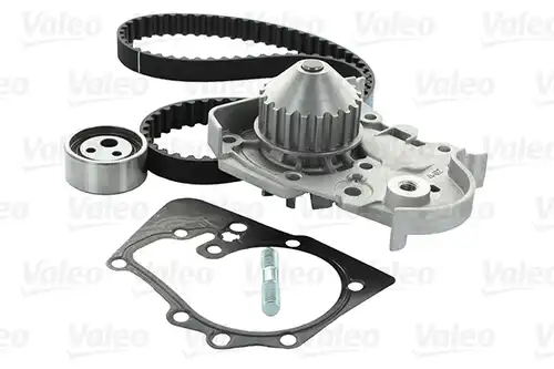 водна помпа+ к-кт ангренажен ремък VALEO 614538