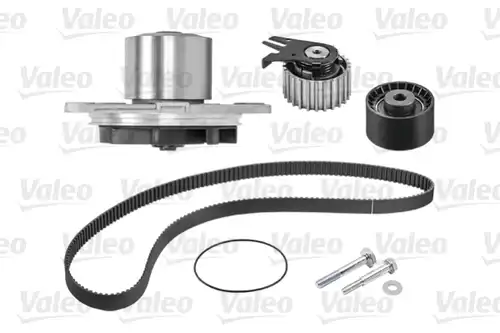 водна помпа+ к-кт ангренажен ремък VALEO 614551