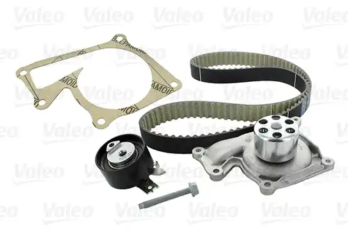 водна помпа+ к-кт ангренажен ремък VALEO 614561