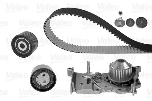 водна помпа+ к-кт ангренажен ремък VALEO 614573