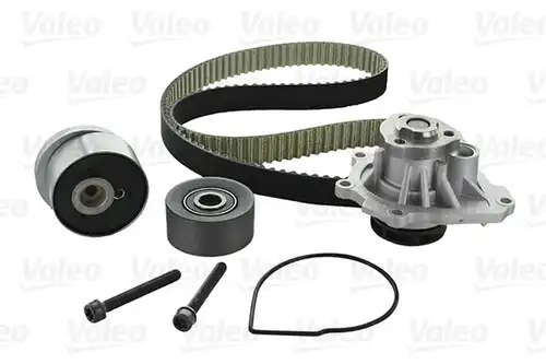 водна помпа+ к-кт ангренажен ремък VALEO 614577