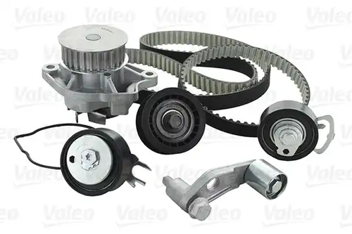 водна помпа+ к-кт ангренажен ремък VALEO 614584