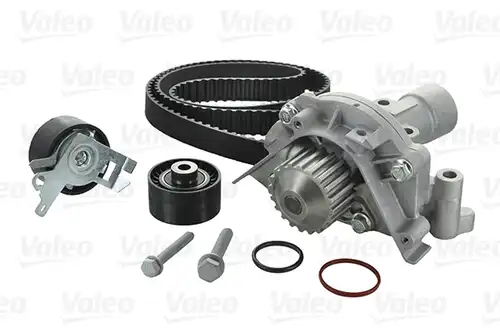 водна помпа+ к-кт ангренажен ремък VALEO 614586