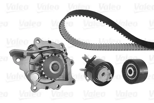 водна помпа+ к-кт ангренажен ремък VALEO 614588