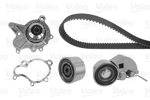 водна помпа+ к-кт ангренажен ремък VALEO 614590