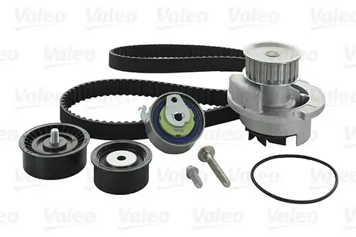 водна помпа+ к-кт ангренажен ремък VALEO 614601
