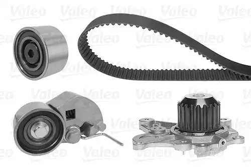 водна помпа+ к-кт ангренажен ремък VALEO 614610