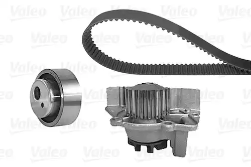 водна помпа+ к-кт ангренажен ремък VALEO 614612
