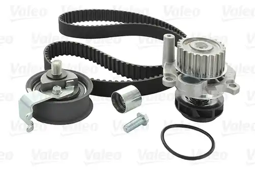 водна помпа+ к-кт ангренажен ремък VALEO 614613