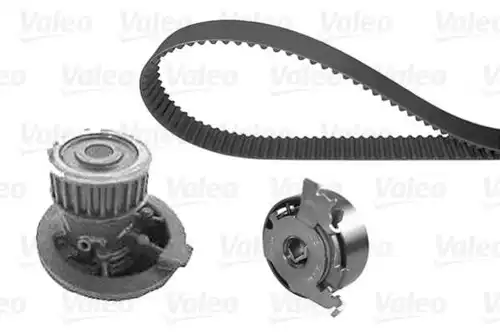 водна помпа+ к-кт ангренажен ремък VALEO 614616