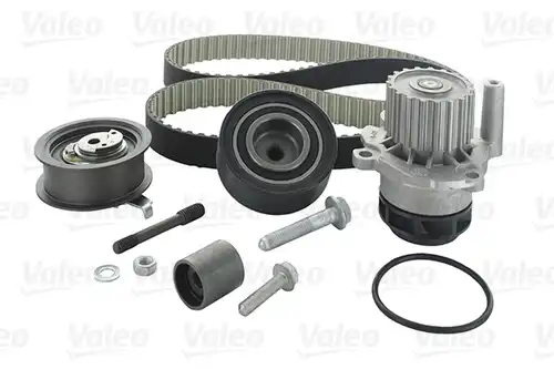 водна помпа+ к-кт ангренажен ремък VALEO 614619