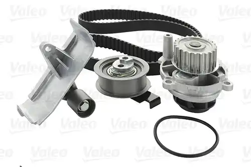 водна помпа+ к-кт ангренажен ремък VALEO 614628