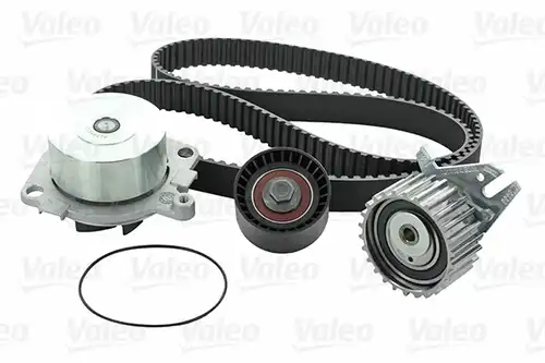 водна помпа+ к-кт ангренажен ремък VALEO 614631