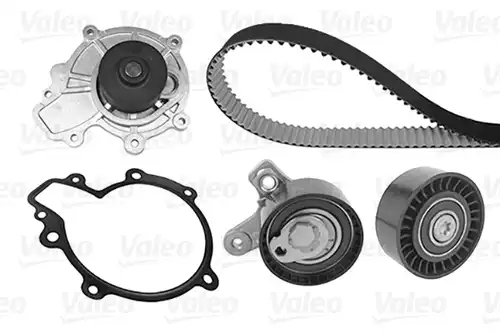 водна помпа+ к-кт ангренажен ремък VALEO 614634