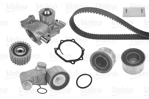водна помпа+ к-кт ангренажен ремък VALEO 614637