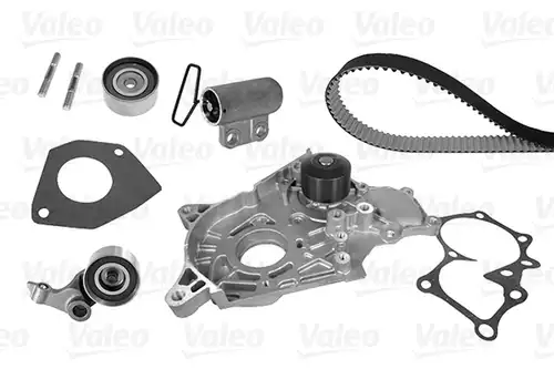 водна помпа+ к-кт ангренажен ремък VALEO 614647