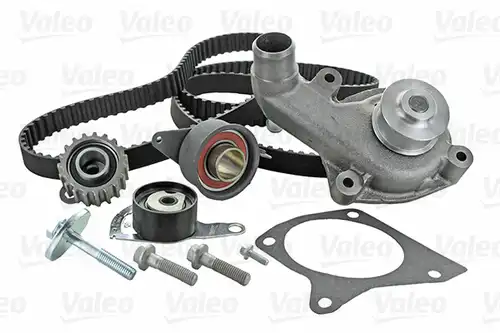 водна помпа+ к-кт ангренажен ремък VALEO 614648