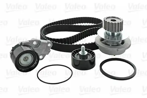 водна помпа+ к-кт ангренажен ремък VALEO 614652