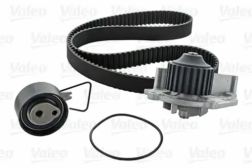 водна помпа+ к-кт ангренажен ремък VALEO 614655