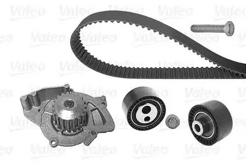 водна помпа+ к-кт ангренажен ремък VALEO 614658