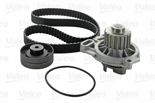 водна помпа+ к-кт ангренажен ремък VALEO 614659