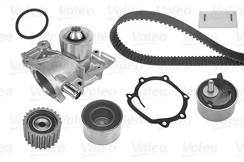 водна помпа+ к-кт ангренажен ремък VALEO 614672