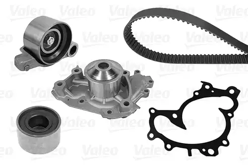 водна помпа+ к-кт ангренажен ремък VALEO 614673