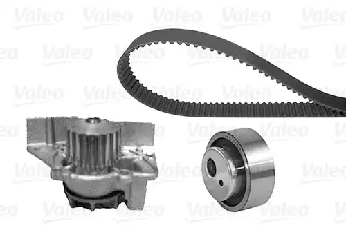 водна помпа+ к-кт ангренажен ремък VALEO 614676