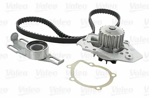 водна помпа+ к-кт ангренажен ремък VALEO 614679
