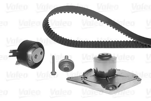 водна помпа+ к-кт ангренажен ремък VALEO 614685